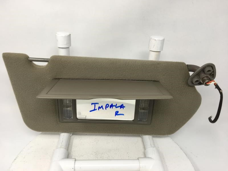 2003 Chevrolet Impala Sun Visor Shade Replacement Passenger Right Mirror Fits Fits 2000 2001 2002 2004 2005 OEM Used Auto Pa