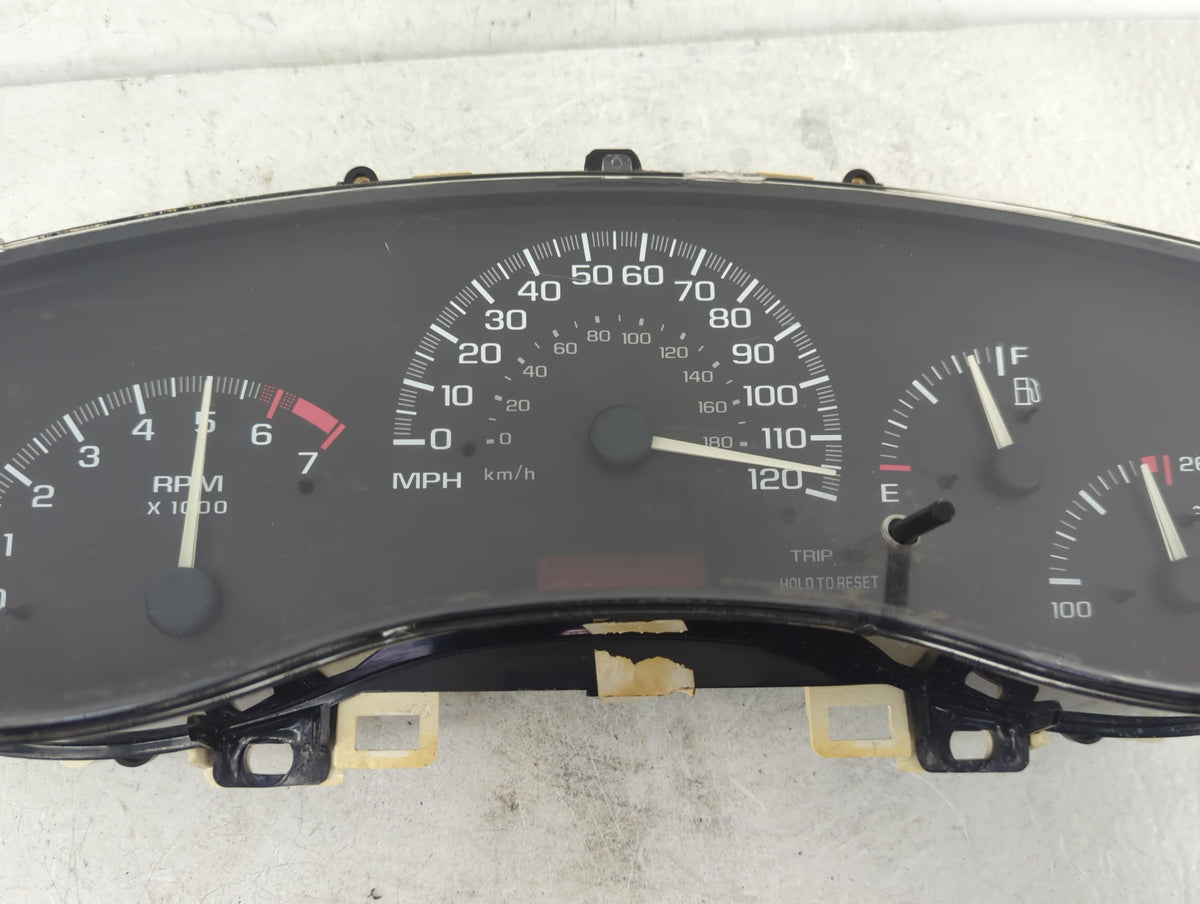 2001-2003 Chevrolet Malibu Instrument Cluster Speedometer Gauges P/N:22704958 12232381 Miles:128K Fits Fits 2001 2002 2003 O