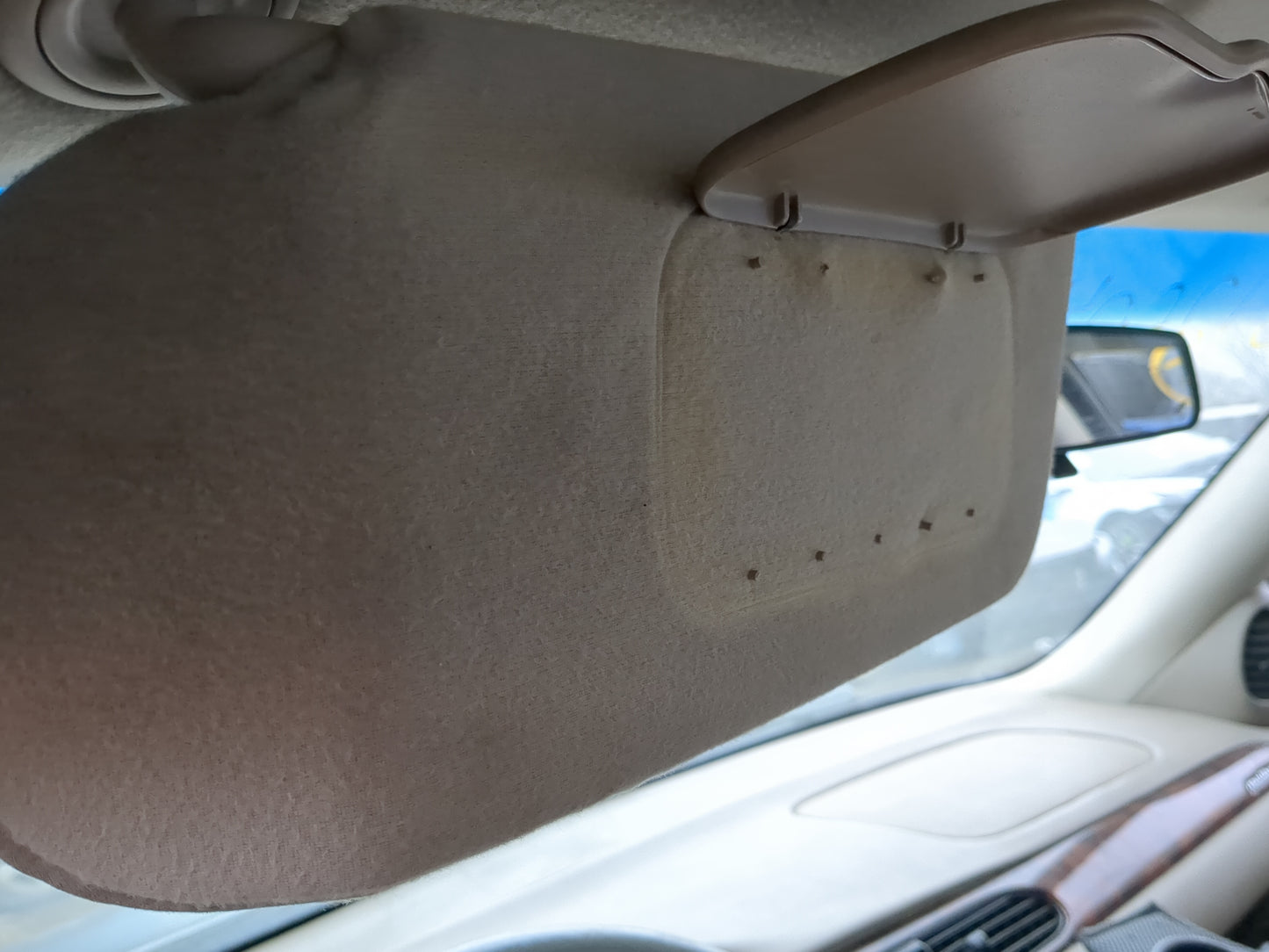 2000-2005 Chevrolet Malibu Sun Visor Shade Replacement Driver Left Mirror Fits Fits 2000 2001 2002 2003 2004 2005 OEM Used A