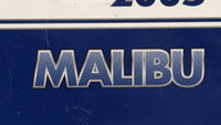 2003 Chevrolet Malibu Owners Manual Book Guide OEM Used Auto Parts - Oemusedautoparts1.com