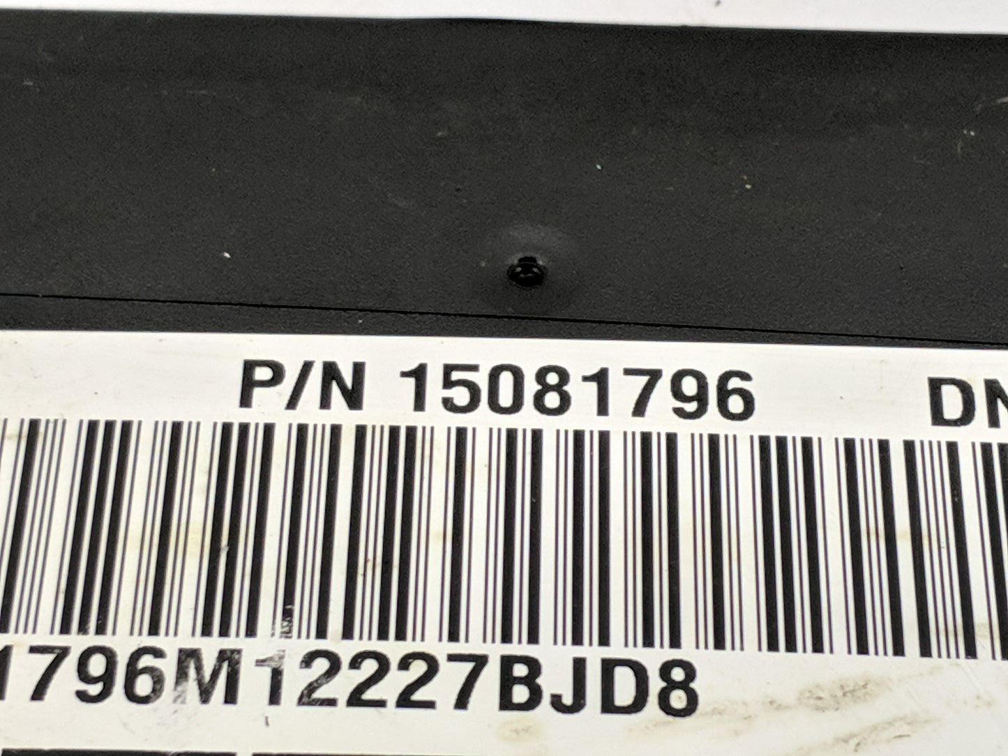 2003 Chevrolet S10 PCM Engine Control Computer ECU ECM PCU OEM P/N:15081796 Fits OEM Used Auto Parts - Oemusedautoparts1.com
