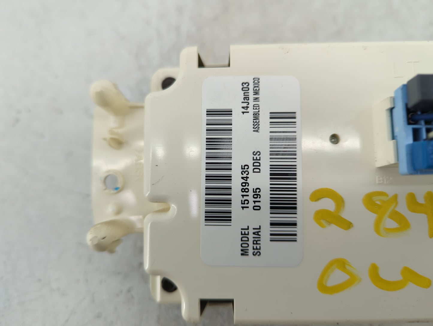 2003-2004 Chevrolet Silverado Climate Control Module Temperature AC/Heater Replacement P/N:15189435 Fits Fits 2003 2004 OEM 
