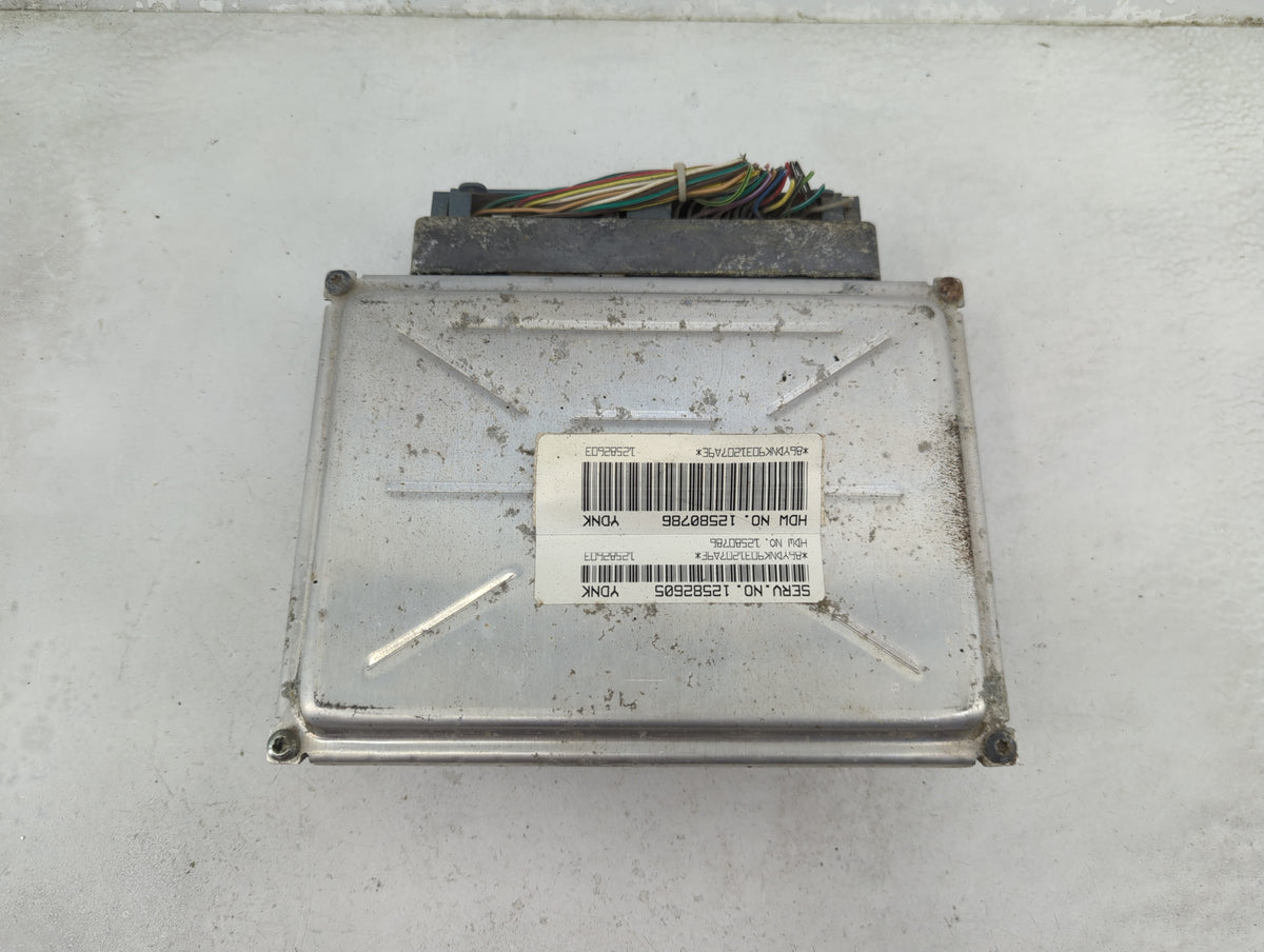 2003-2005 Chevrolet Silverado 1500 PCM Engine Control Computer ECU ECM PCU OEM P/N:12582605 12580786 Fits Fits 2003 2004 200