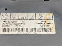 2003-2005 Chevrolet Silverado 1500 Radio AM FM Cd Player Receiver Replacement Fits Fits 2003 2004 2005 OEM Used Auto Parts -