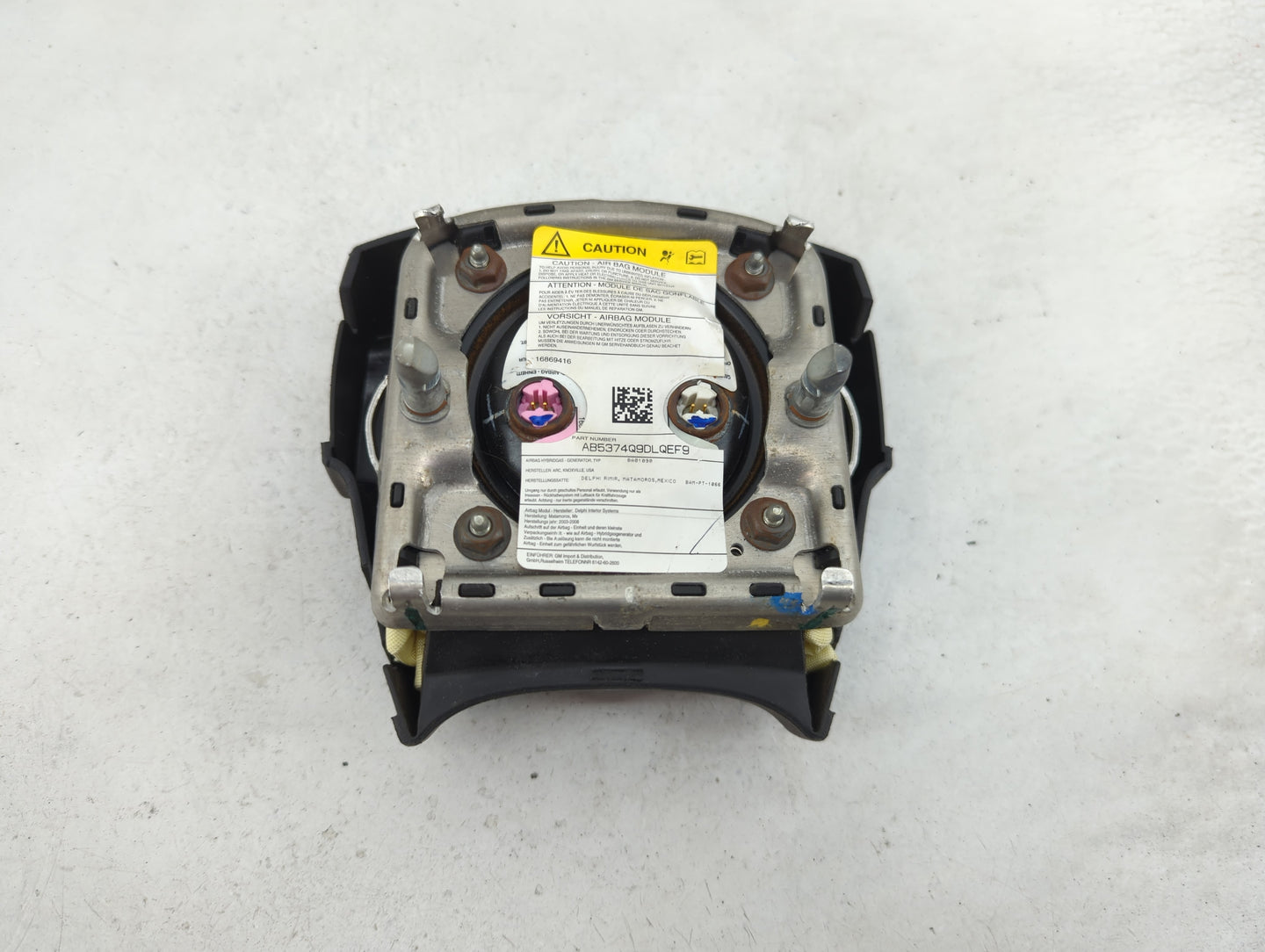 2003 Chevrolet Silverado 1500 Air Bag Driver Left Steering Wheel Mounted - Oemusedautoparts1.com