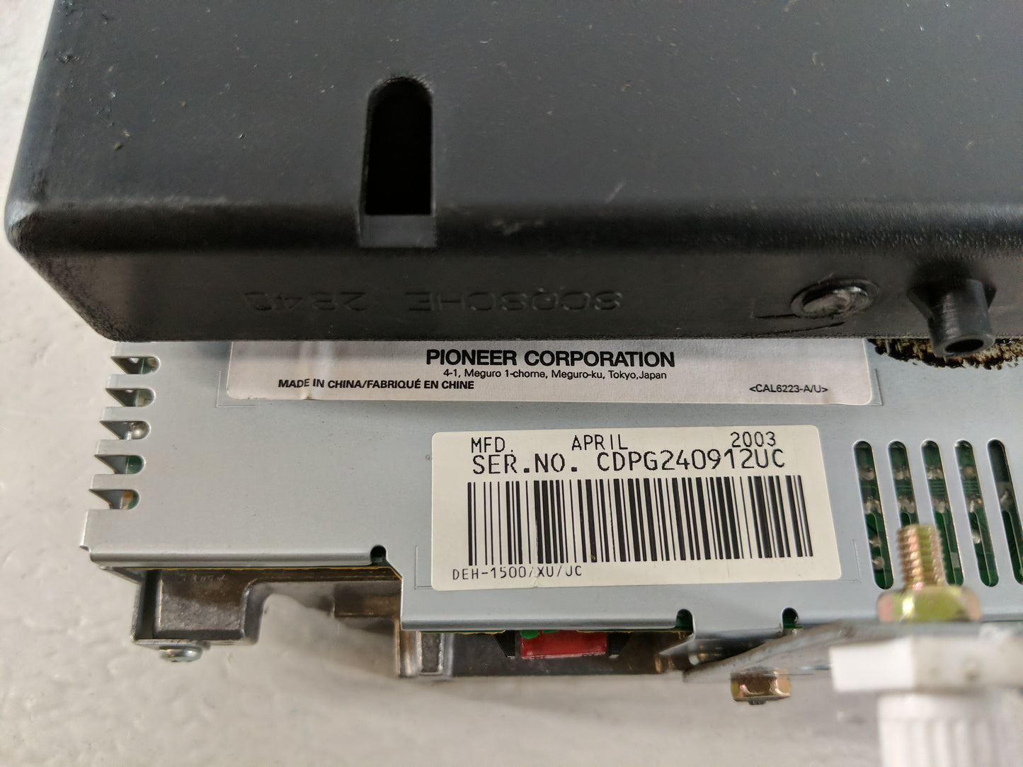 2003-2005 Chevrolet Silverado 1500 Radio AM FM Cd Player Receiver Replacement Fits Fits 2003 2004 2005 2006 OEM Used Auto Pa