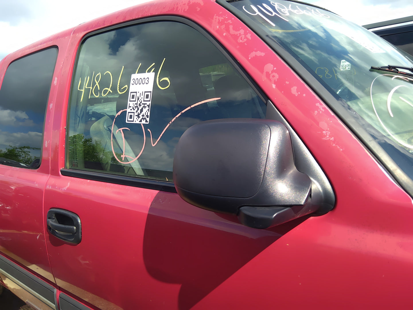 2003 Chevrolet Silverado 1500 Passenger Side View Mirror - Right Door Mirror OEM Used - Oemusedautoparts1.com