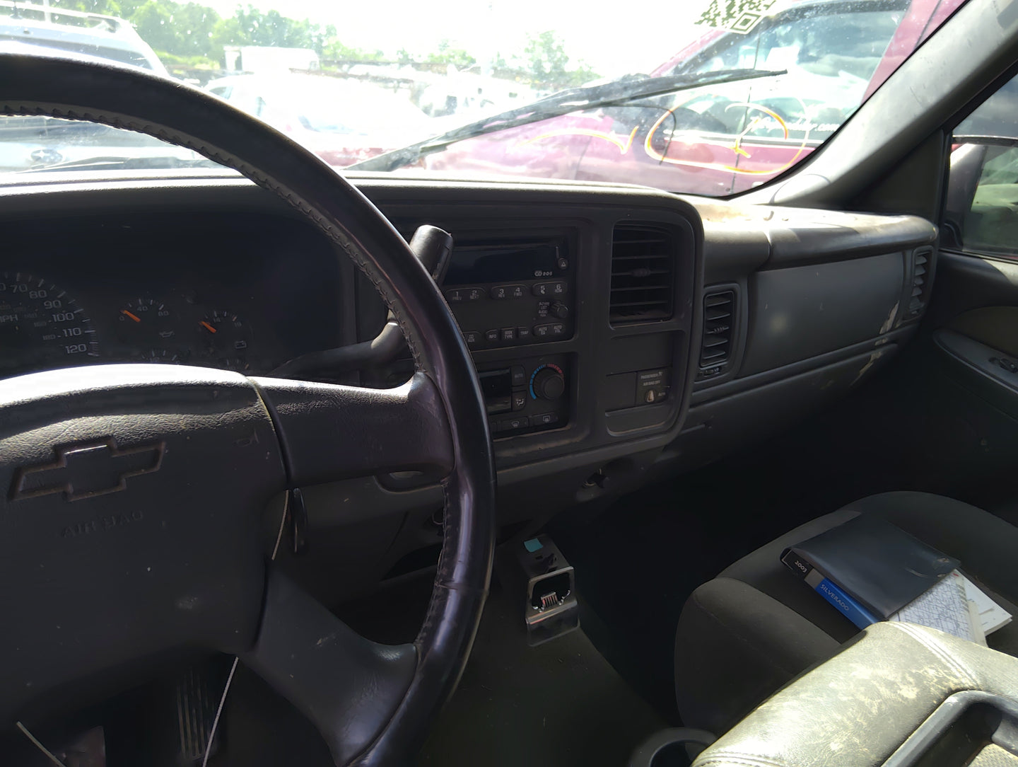 2003-2007 Chevrolet Silverado 1500 Radio AM FM Cd Player Receiver Replacement Fits OEM Used Auto Parts - Oemusedautoparts1.c