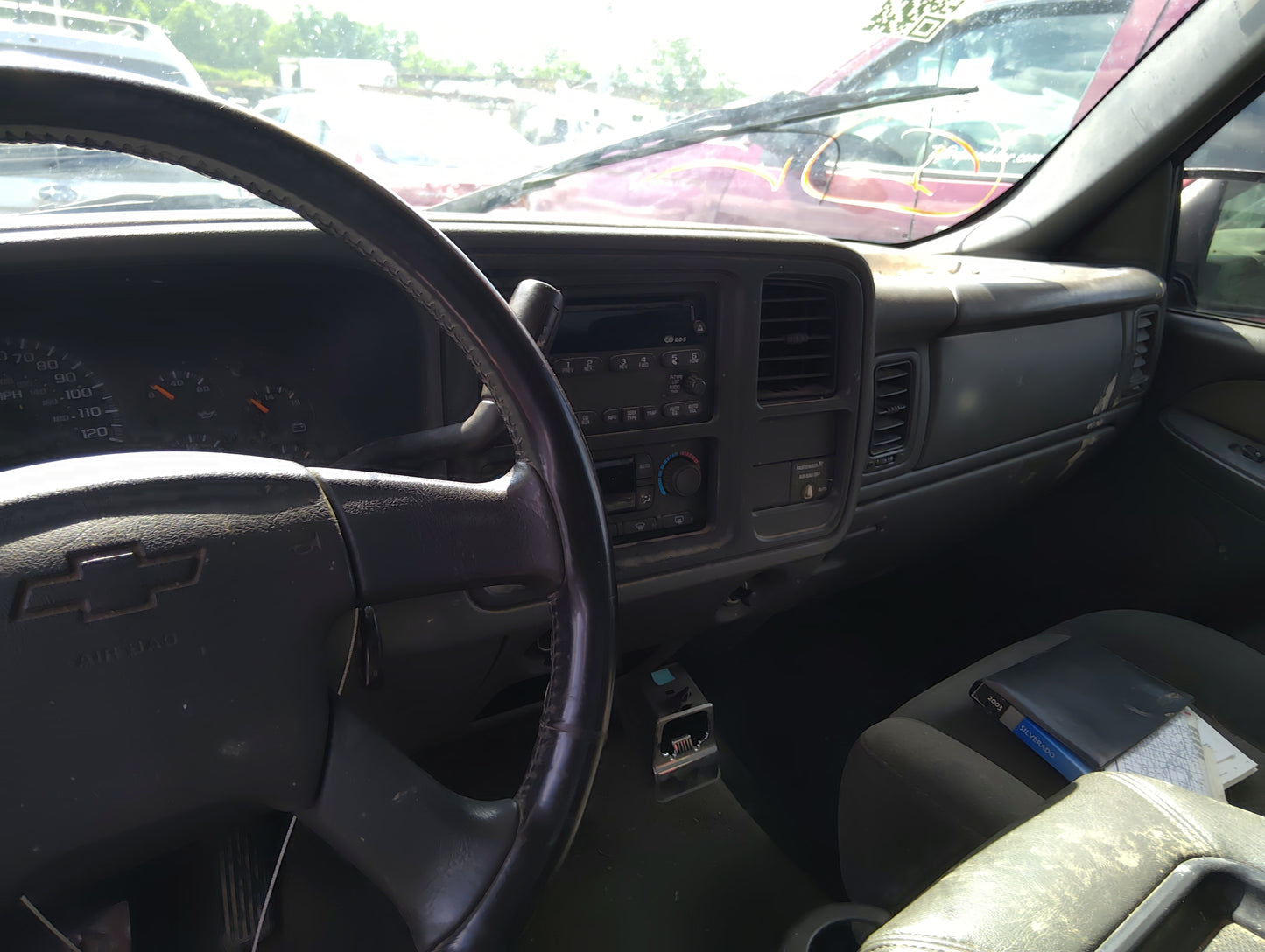 2003-2007 Chevrolet Silverado 1500 Radio AM FM Cd Player Receiver Replacement Fits OEM Used Auto Parts - Oemusedautoparts1.c