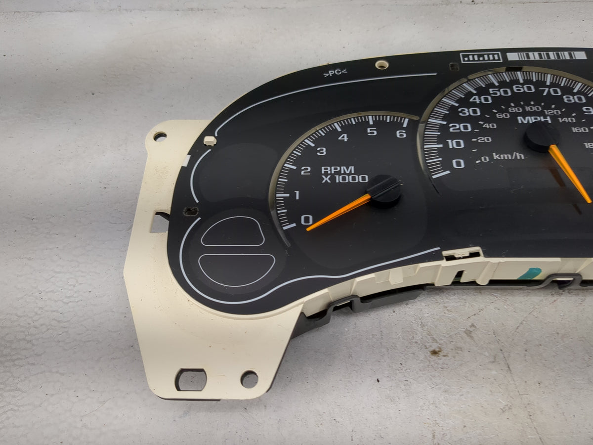 2003-2005 Chevrolet Silverado 1500 Instrument Cluster Speedometer Gauges P/N:12207965 Miles:1K Fits Fits 2003 2004 2005 OEM 