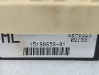 2003-2005 Chevrolet Silverado 1500 Fusebox Fuse Box Panel Relay Module P/N:15190658-01 Fits Fits 2003 2004 2005 2006 OEM Use