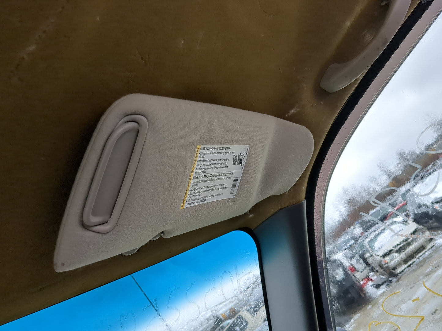 2003-2007 Chevrolet Silverado 1500 Sun Visor Shade Replacement Passenger Right Mirror Fits Fits 2003 2004 2005 2006 2007 OEM