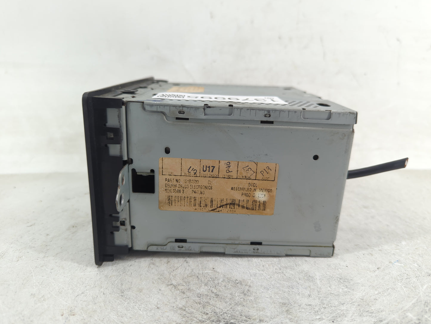 2003-2005 Chevrolet Silverado 2500 Radio AM FM Cd Player Receiver Replacement P/N:15184933 Fits Fits 2003 2004 2005 OEM Used