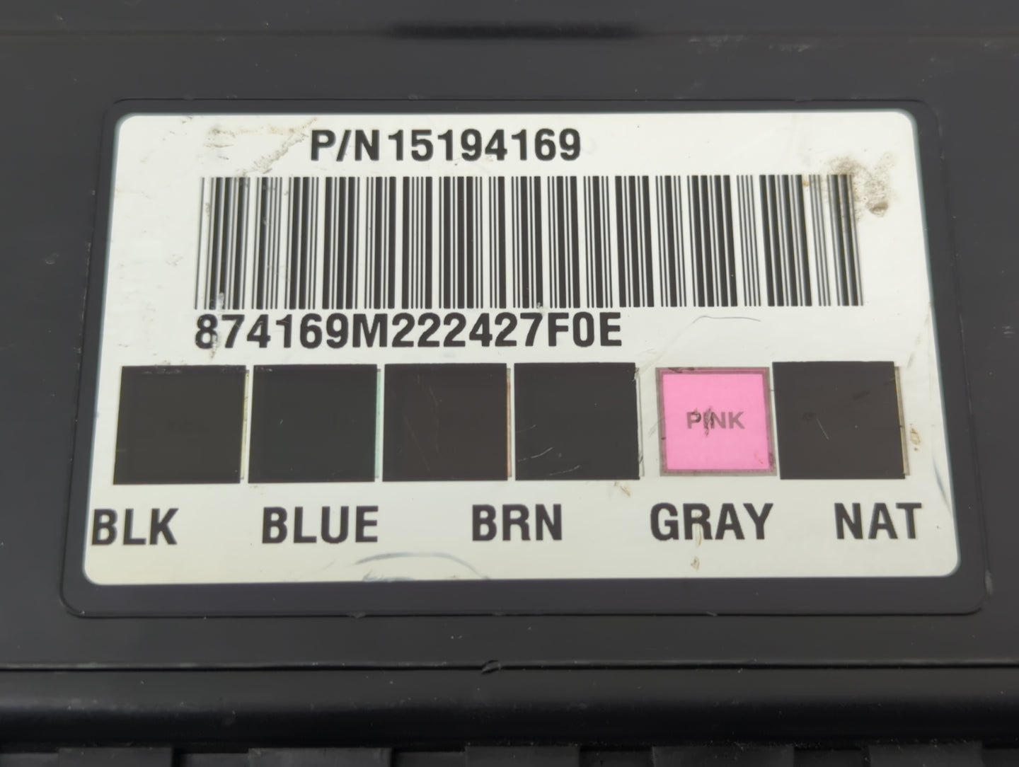 2003 Silverado 2500 Body Control Module Bcm Inner Cabin Fuse Box - Oemusedautoparts1.com