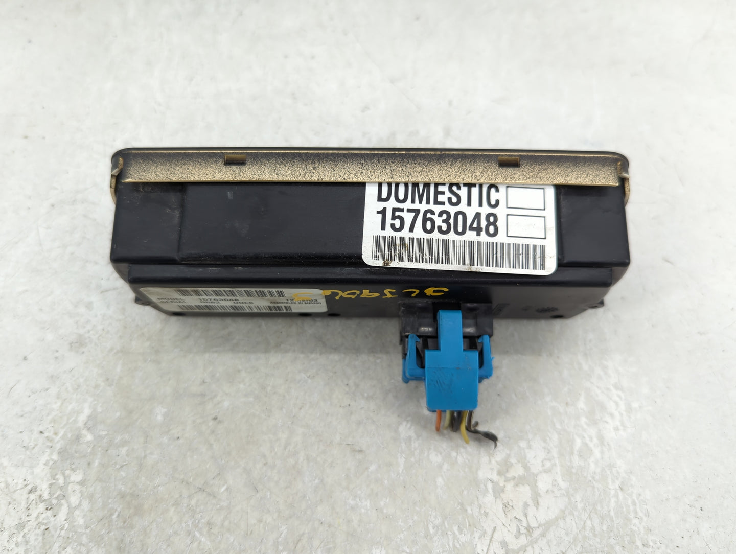 2003-2006 Chevrolet Tahoe Climate Control Module Temperature AC/Heater Replacement P/N:15763048 Fits Fits 2003 2004 2005 200