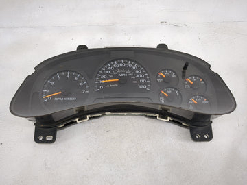 2003-2004 Chevrolet Trailblazer Instrument Cluster Speedometer Gauges P/N:15115884 50H1FJF031930P9T Miles: Fits Fits 2003 20