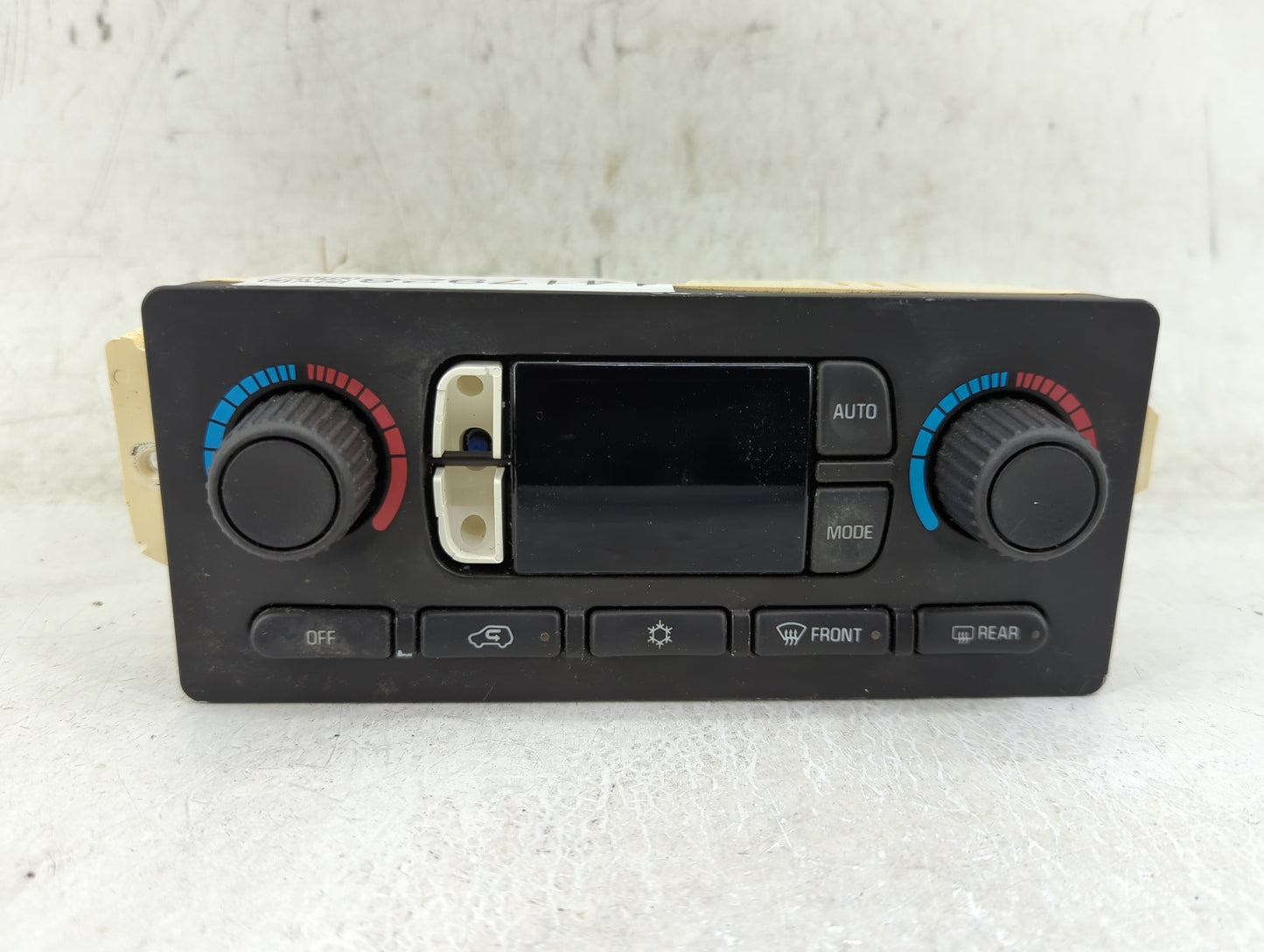 2003 Chevrolet Trail Blazer Climate Control Module Temperature AC/Heater Replacement P/N:15195331 Fits Fits 2004 OEM Used Au