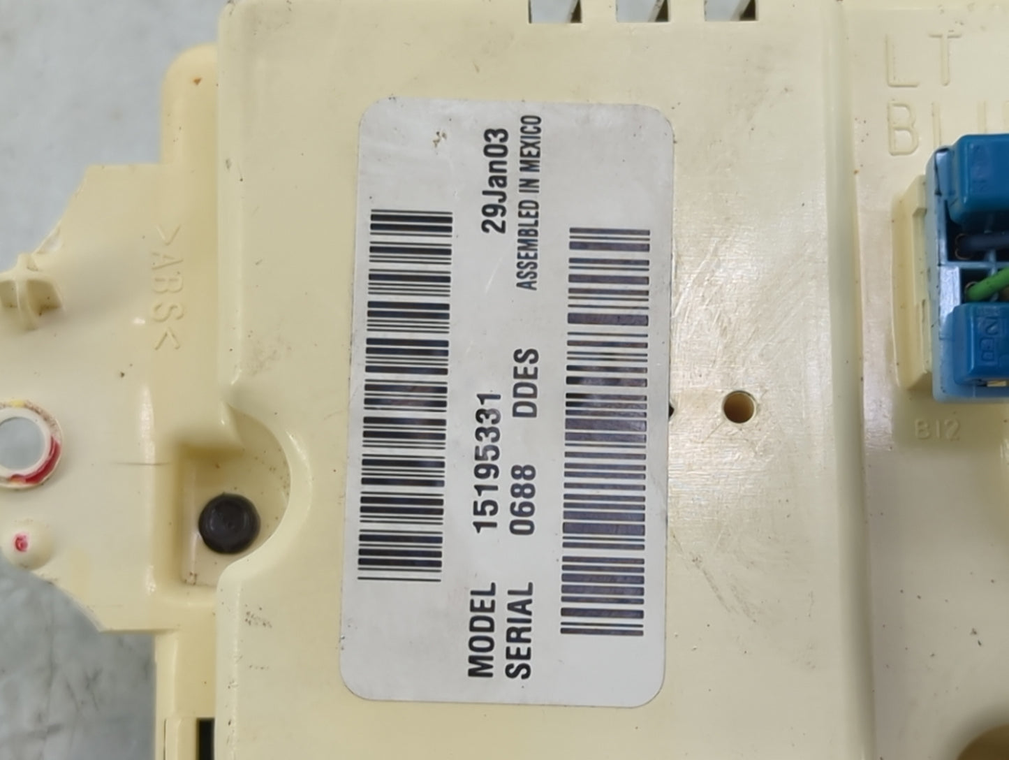 2003 Chevrolet Trail Blazer Climate Control Module Temperature AC/Heater Replacement P/N:15195331 Fits Fits 2004 OEM Used Au