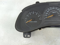 2003 Chevrolet Trail Blazer Instrument Cluster Speedometer Gauges P/N:15181244 Miles:246K Fits Fits 2004 OEM Used Auto Parts