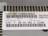 2002-2004 Chrysler 300m Radio AM FM Cd Player Receiver Replacement P/N:P05091888AA Fits OEM Used Auto Parts - Oemusedautopar