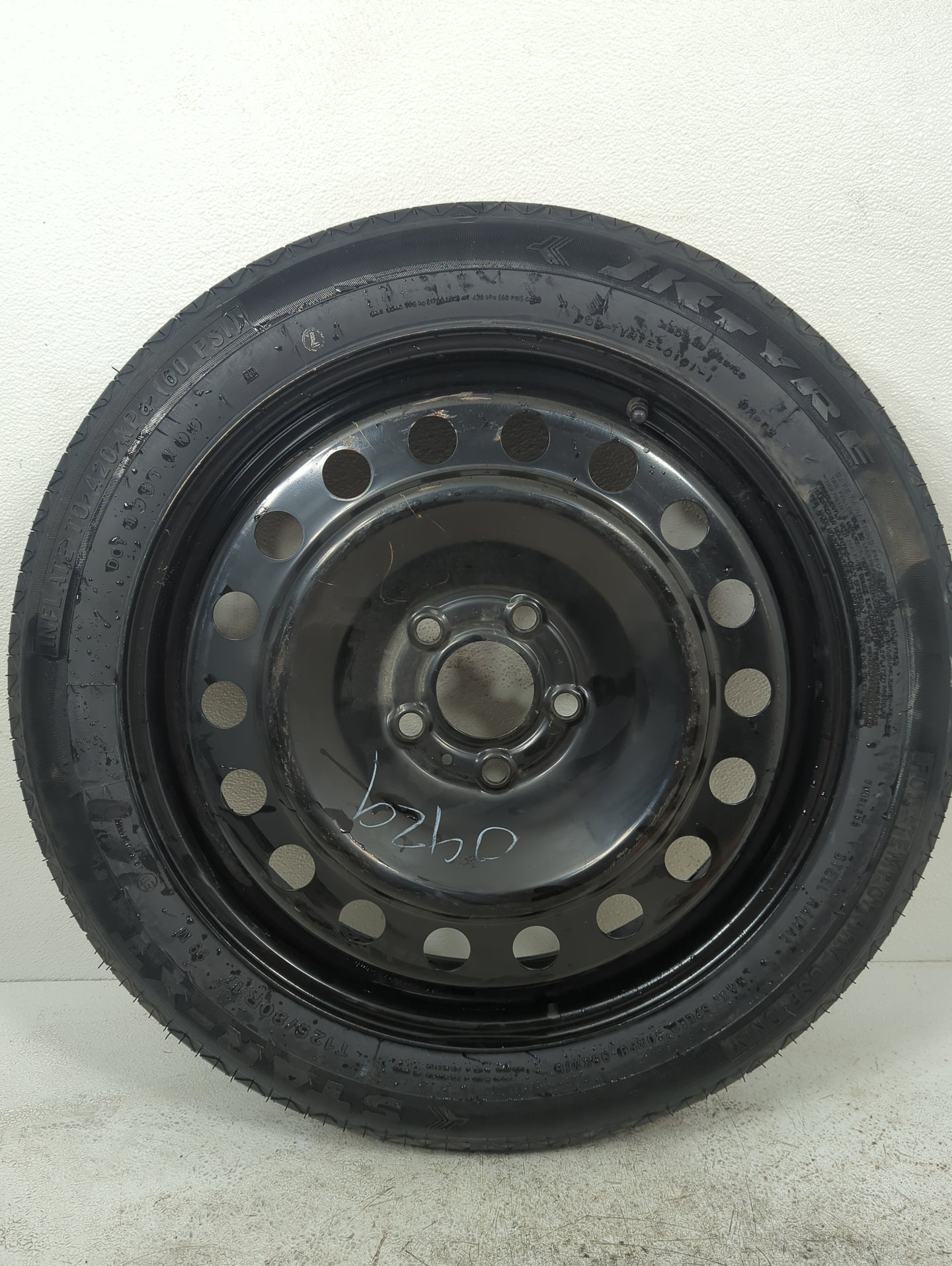 2003 Chrysler Neon Spare Donut Tire Wheel Rim Oem - Oemusedautoparts1.com