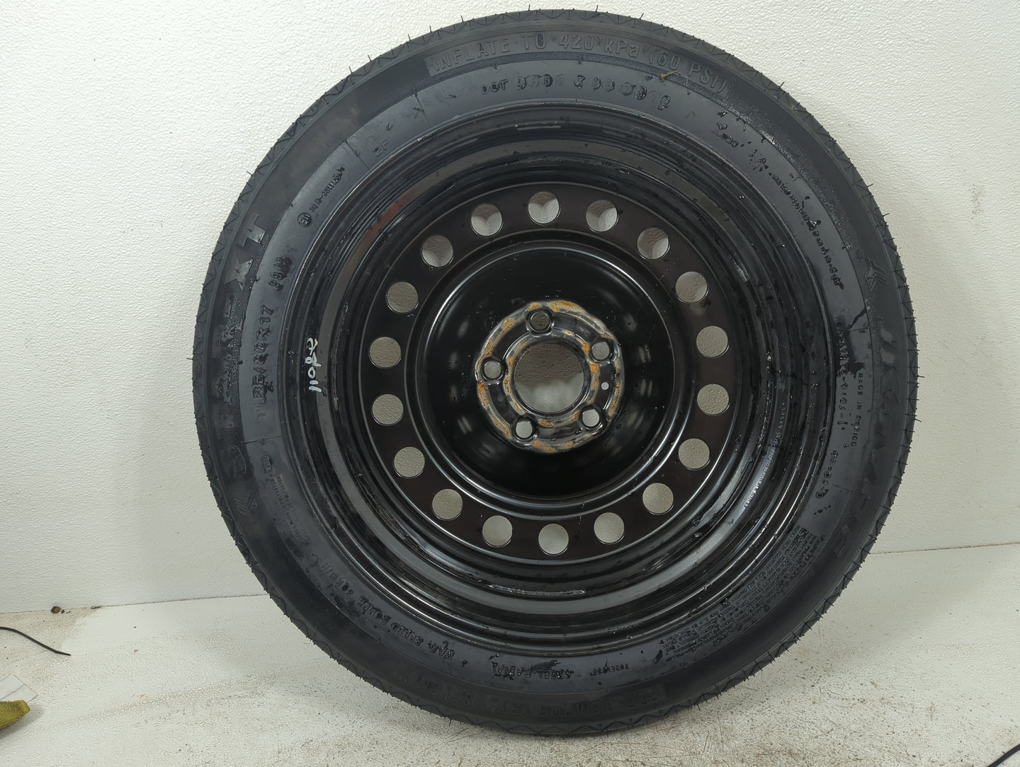 2003 Chrysler Neon Spare Donut Tire Wheel Rim Oem - Oemusedautoparts1.com