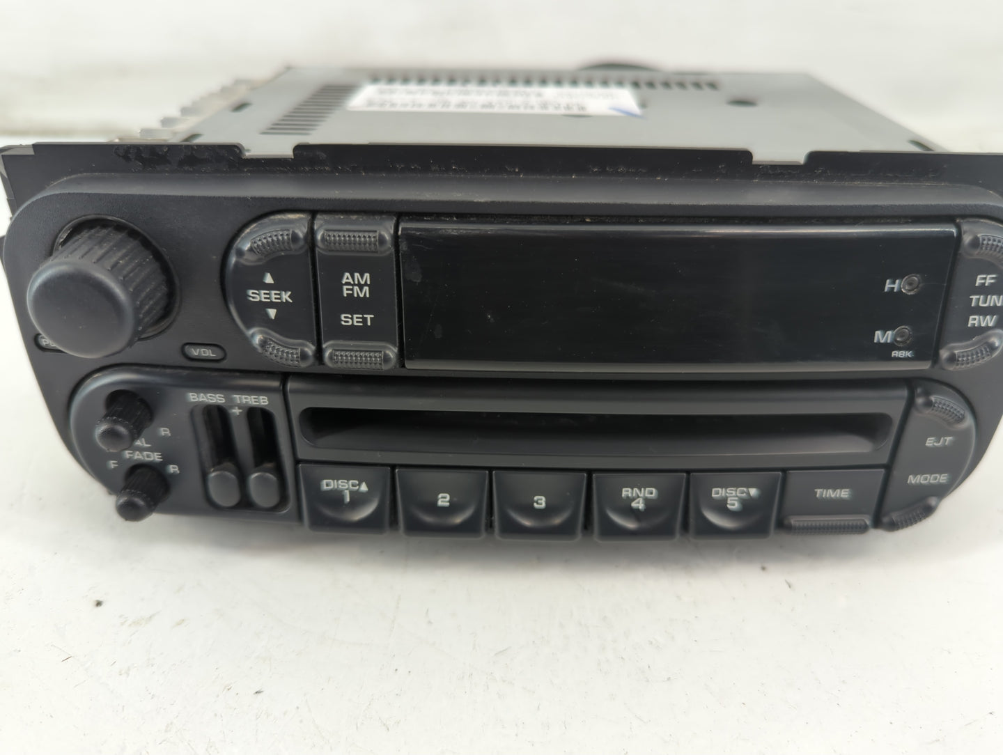 2002-2005 Chrysler Pt Cruiser Radio AM FM Cd Player Receiver Replacement P/N:P05064354AJ Fits Fits 2002 2003 2004 2005 2006 
