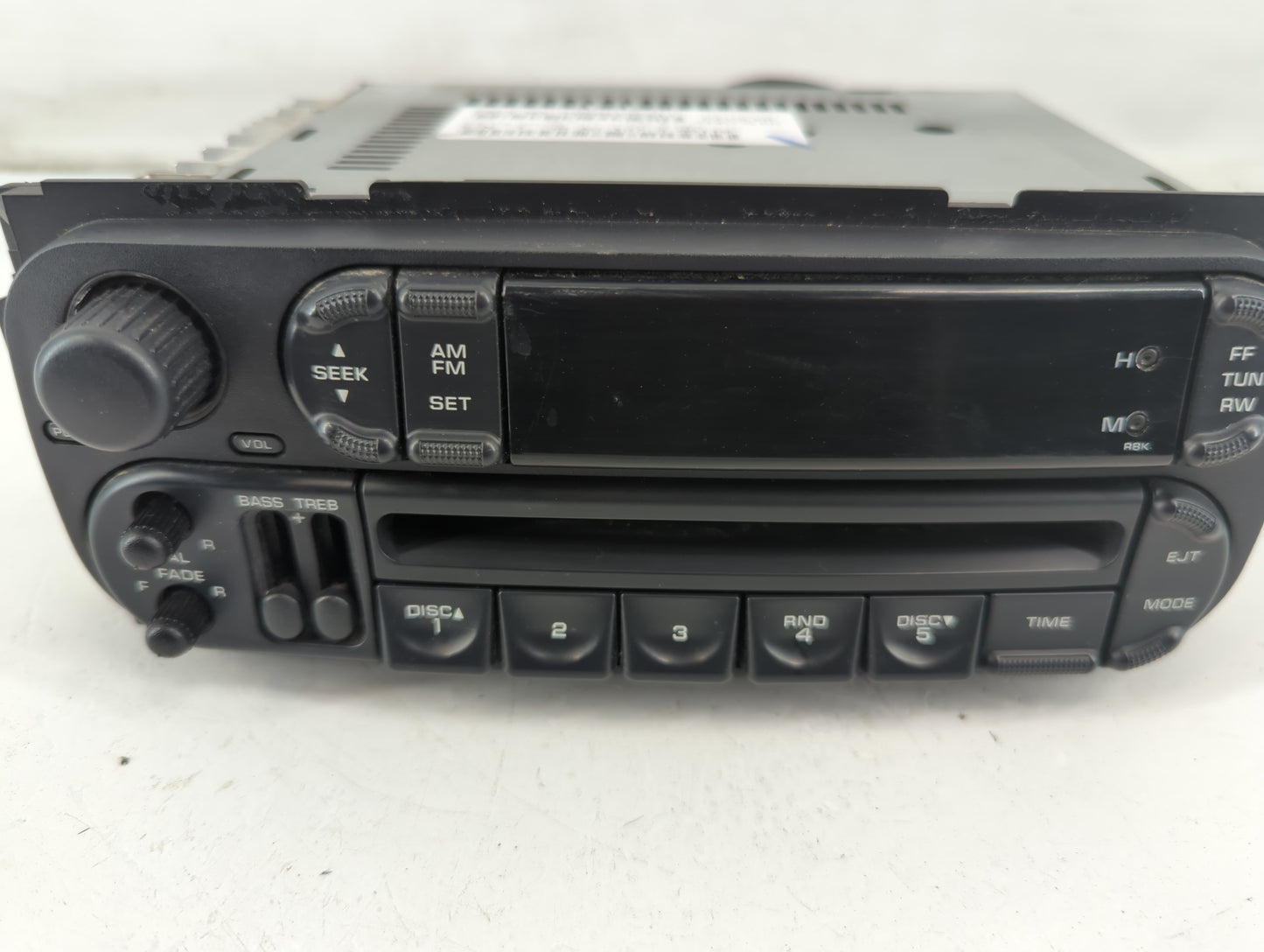 2002-2005 Chrysler Pt Cruiser Radio AM FM Cd Player Receiver Replacement P/N:P05064354AJ Fits Fits 2002 2003 2004 2005 2006 