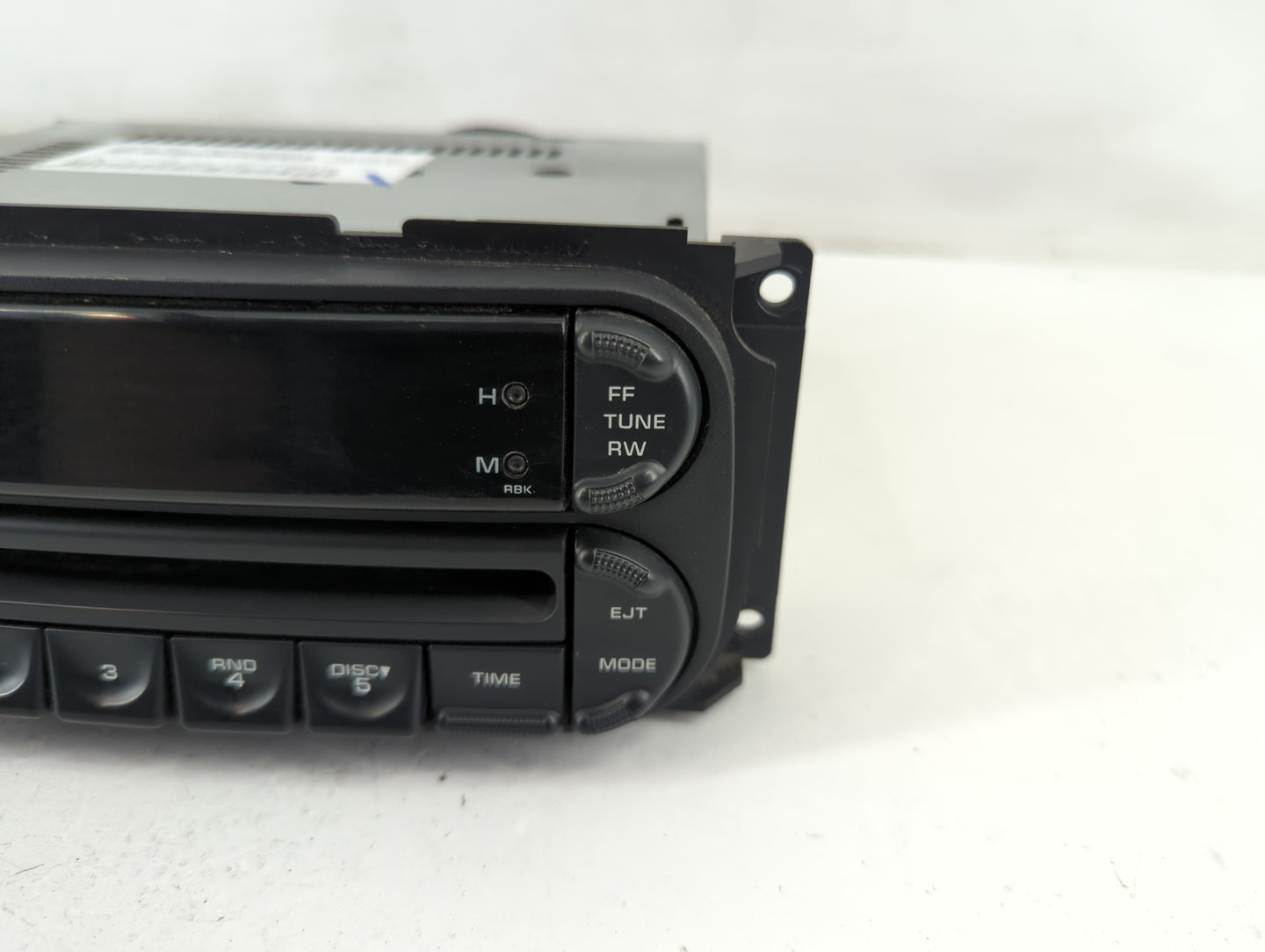 2002-2005 Chrysler Pt Cruiser Radio AM FM Cd Player Receiver Replacement P/N:P05064354AJ Fits Fits 2002 2003 2004 2005 2006 