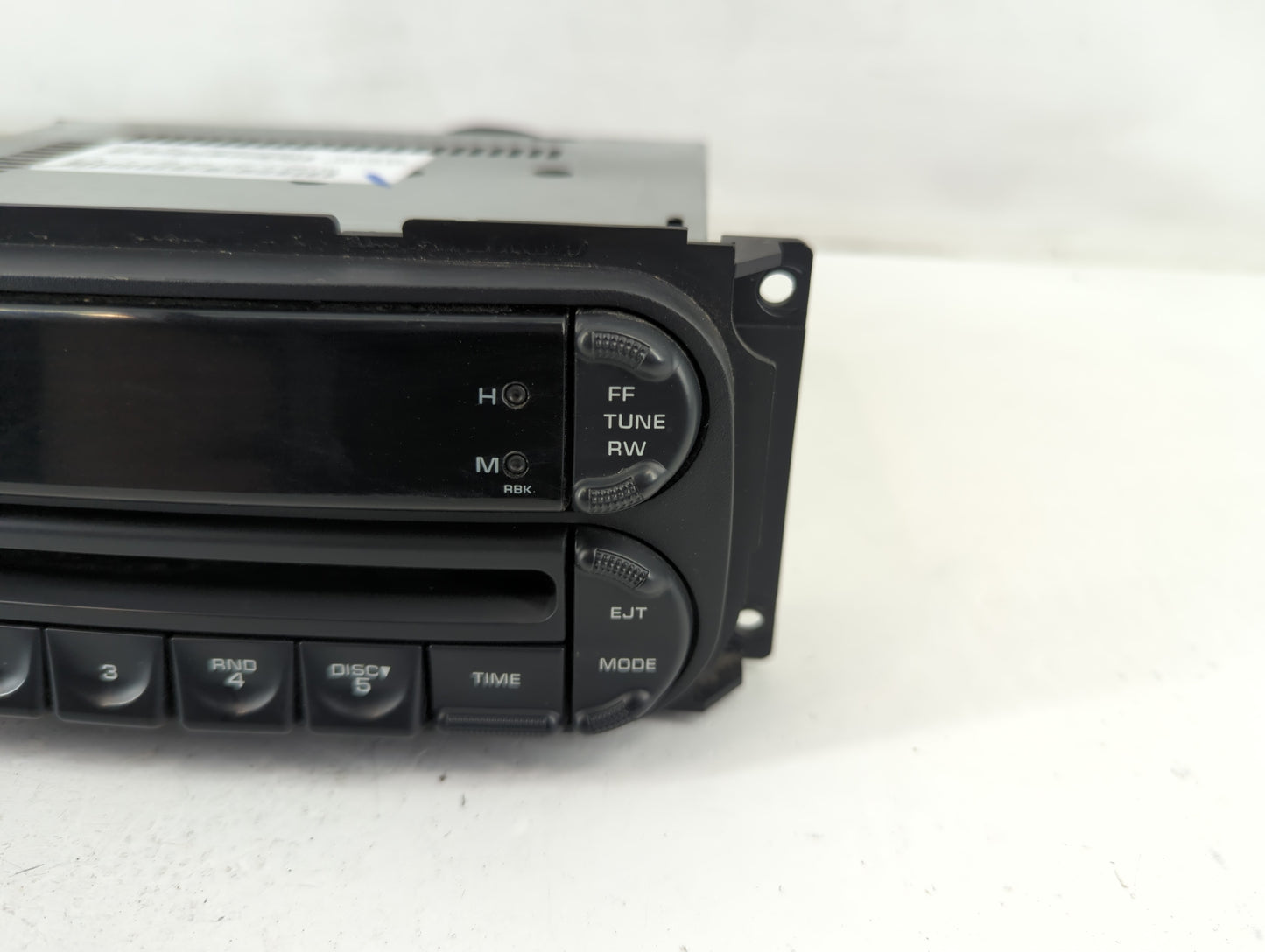 2002-2005 Chrysler Pt Cruiser Radio AM FM Cd Player Receiver Replacement P/N:P05064354AJ Fits Fits 2002 2003 2004 2005 2006 