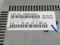 2002-2005 Chrysler Pt Cruiser Radio AM FM Cd Player Receiver Replacement P/N:P05064354AJ Fits Fits 2002 2003 2004 2005 2006 