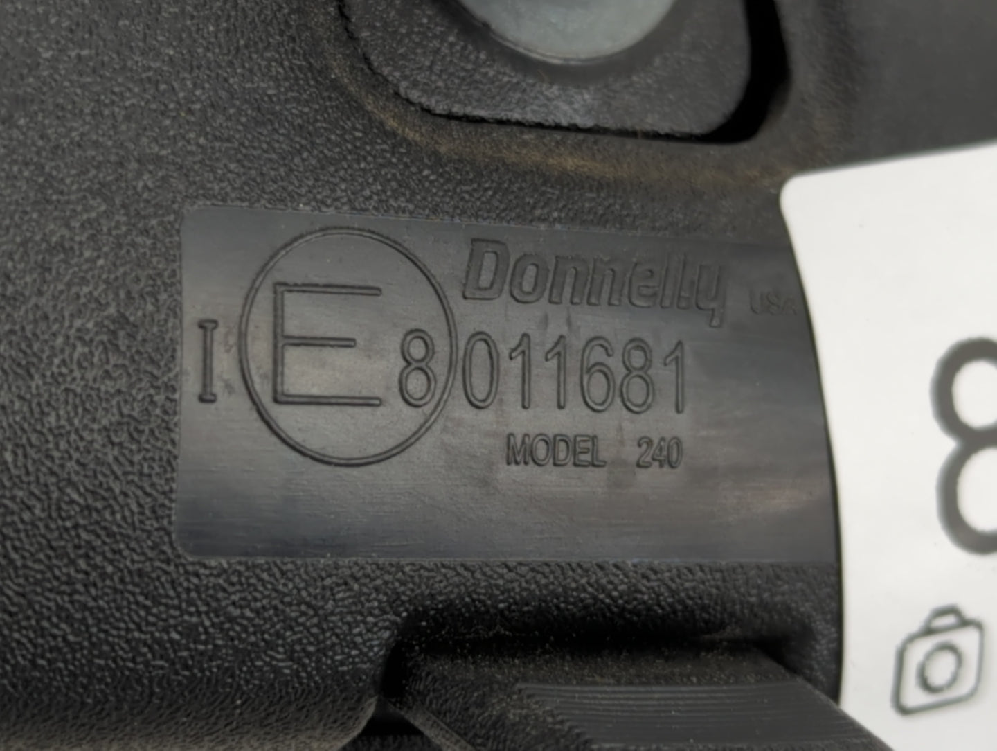 2001-2010 Chrysler Pt Cruiser Interior Rear View Mirror Replacement OEM P/N:E8011681 Fits OEM Used Auto Parts - Oemusedautop