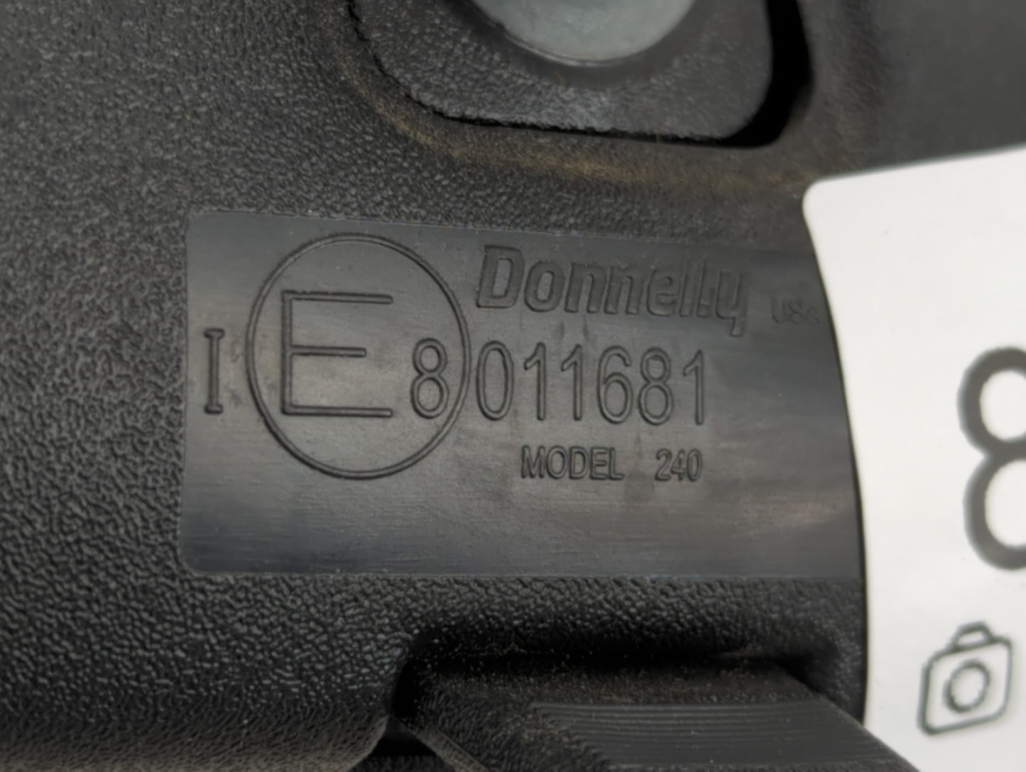 2001-2010 Chrysler Pt Cruiser Interior Rear View Mirror Replacement OEM P/N:E8011681 Fits OEM Used Auto Parts - Oemusedautop