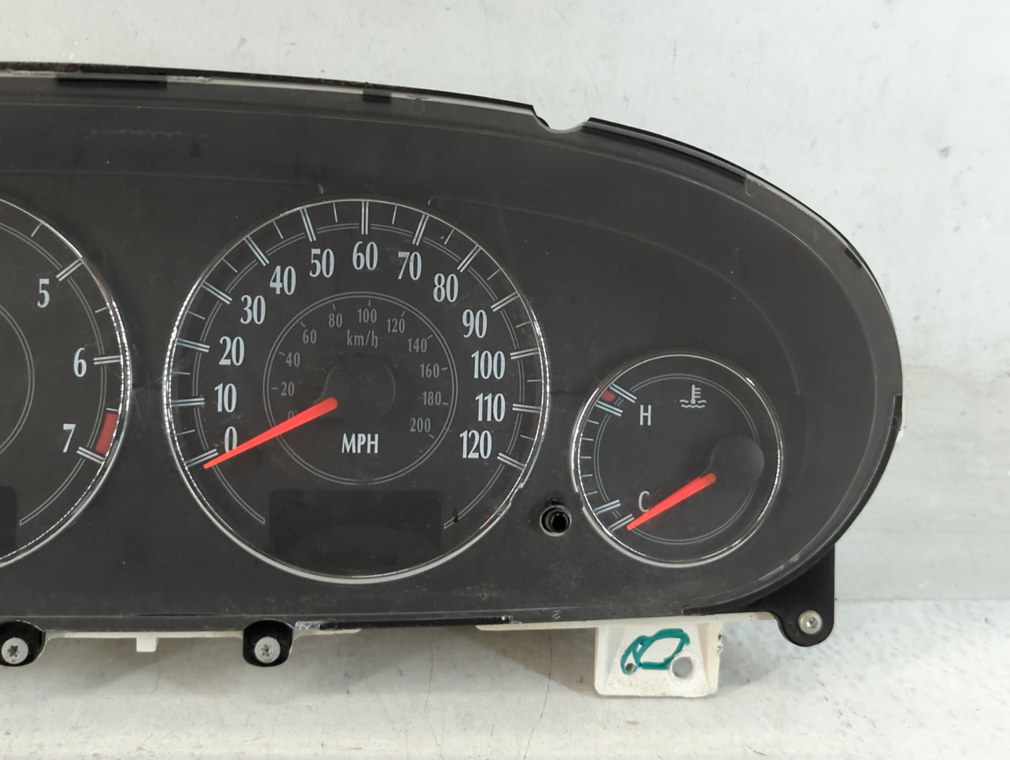 2003 Chrysler Sebring Instrument Cluster Speedometer Gauges P/N:P05026194AG Fits OEM Used Auto Parts - Oemusedautoparts1.com