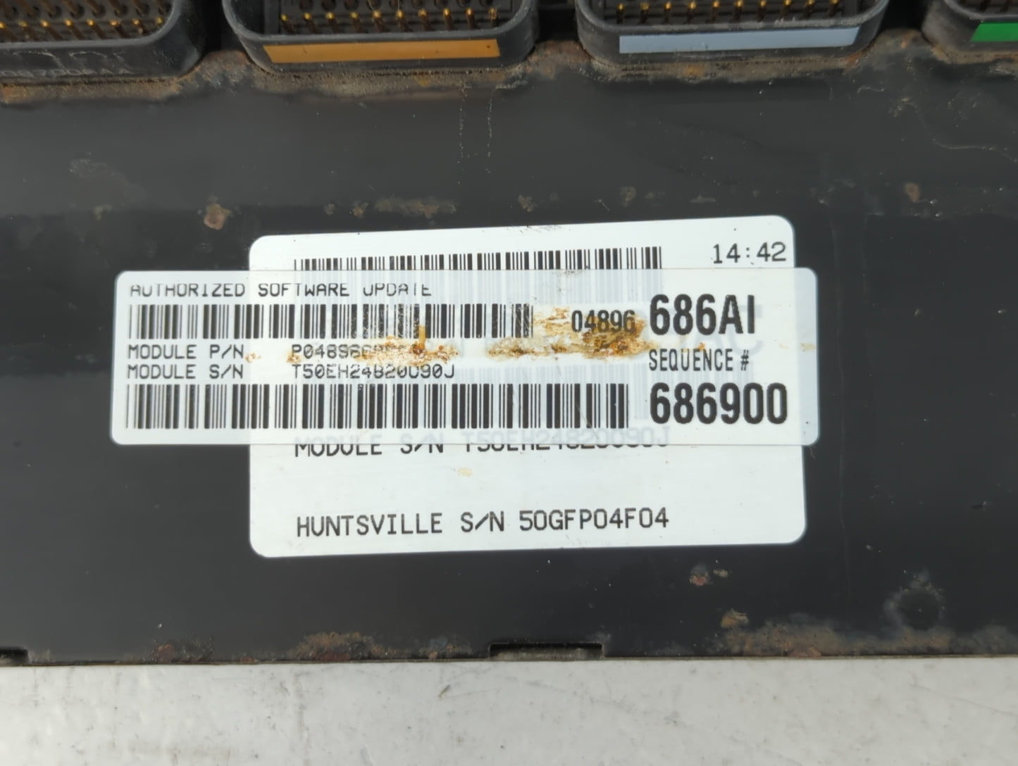 2003 Chrysler Sebring PCM Engine Control Computer ECU ECM PCU OEM P/N:04896686AI Fits OEM Used Auto Parts - Oemusedautoparts