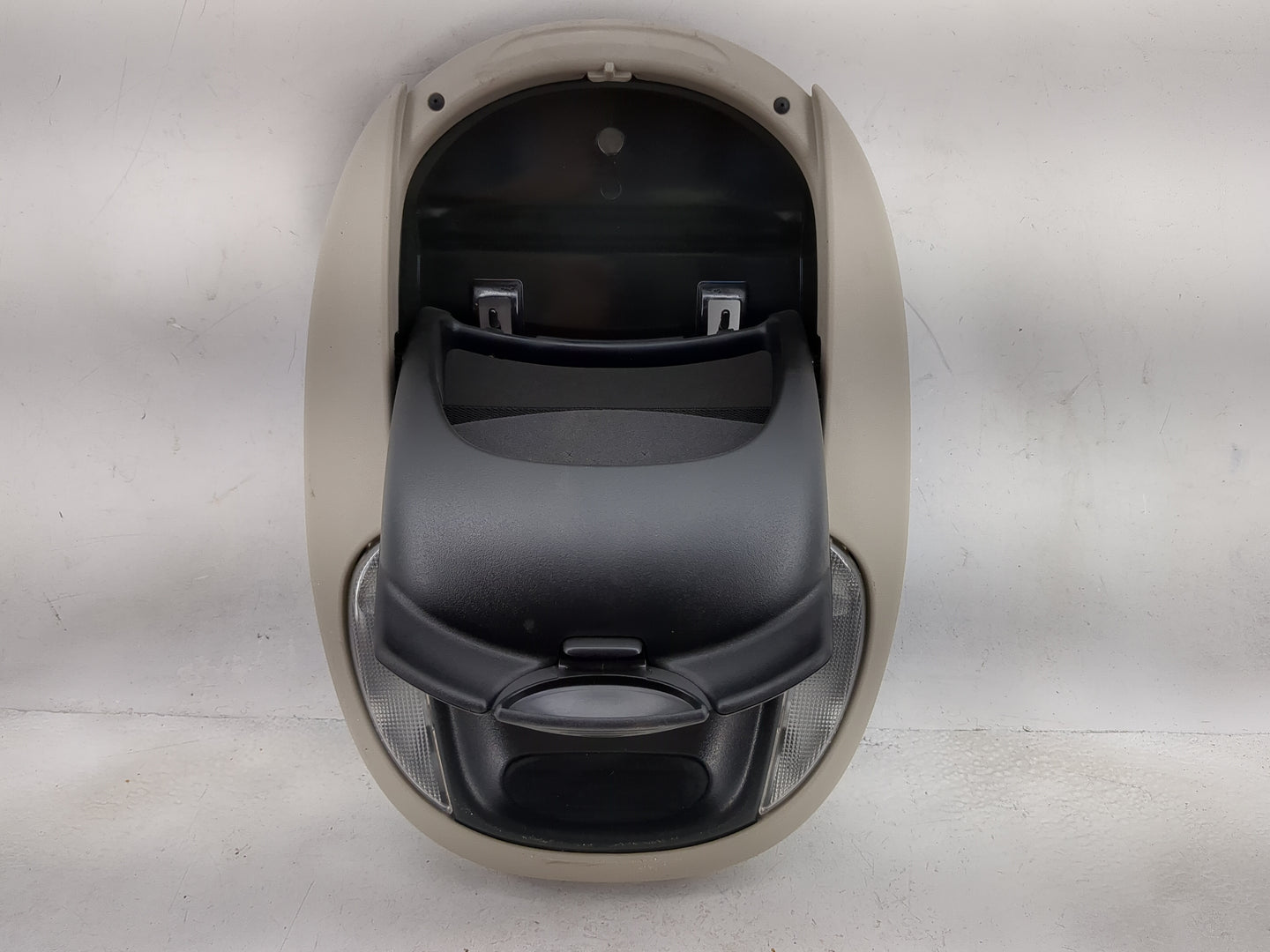 2003 Chrysler Town And Country Overhead Roof Console Tan - Oemusedautoparts1.com