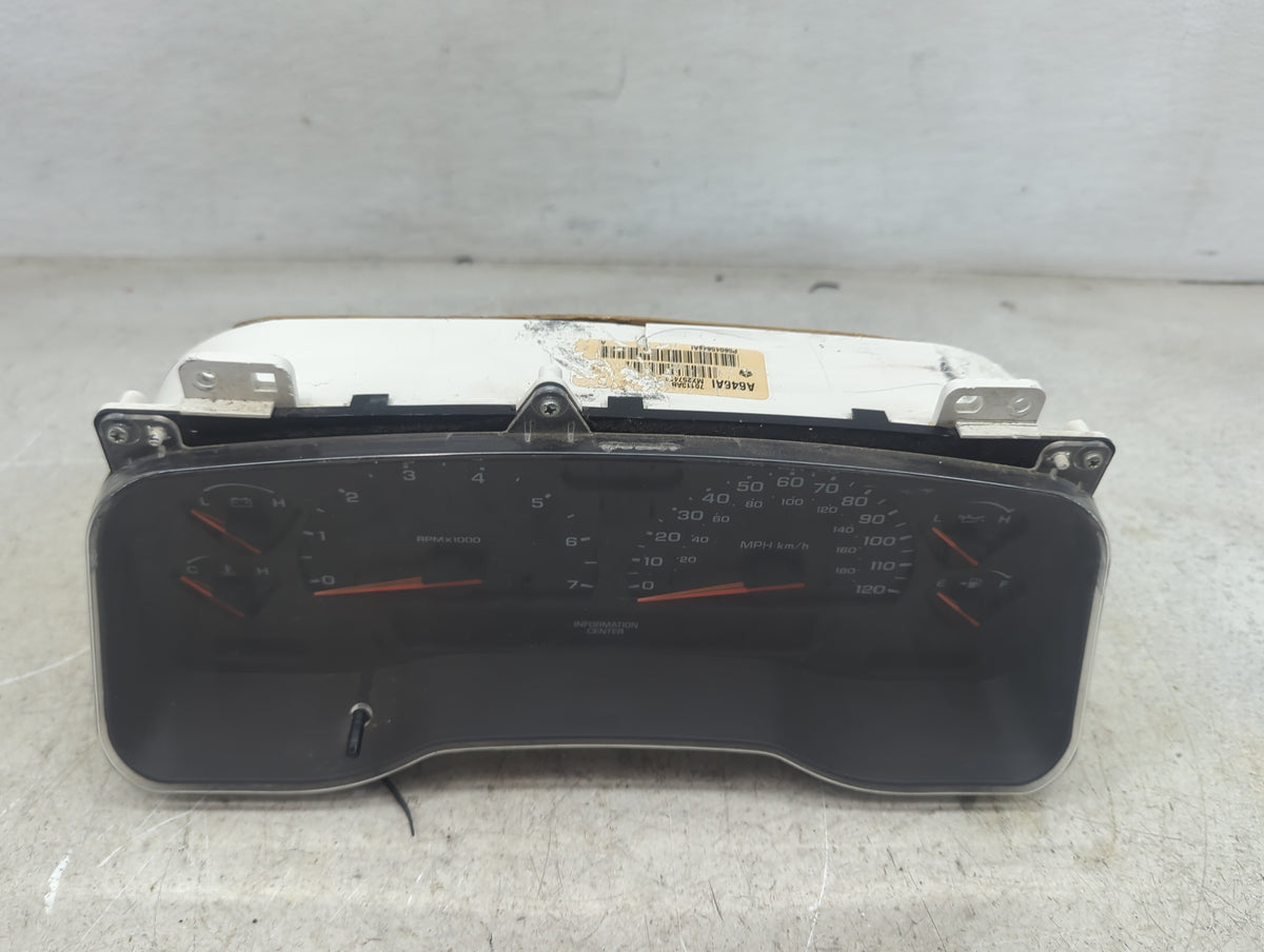 2003 Dodge Dakota Instrument Cluster Speedometer Gauges P/N:P56045646AI Miles:285K Fits OEM Used Auto Parts - Oemusedautopar