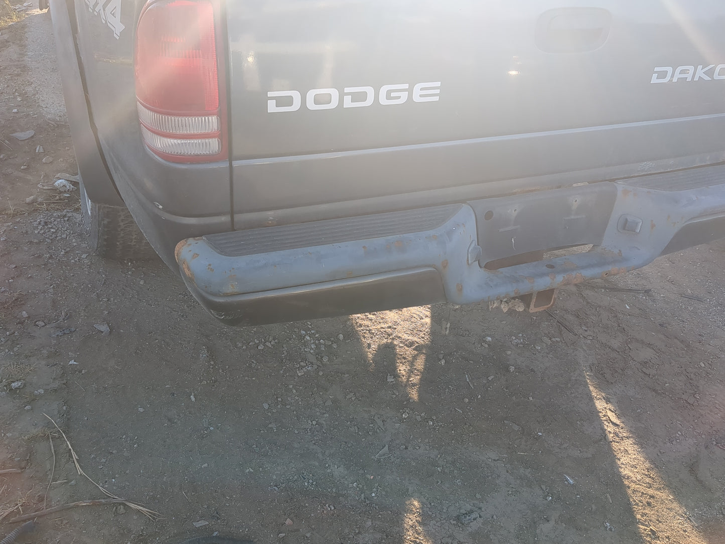 1997-2004 Dodge Dakota Rear Bumper Assembly Oem 1203462 - Oemusedautoparts1.com