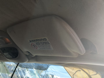 2003 Dodge Dakota Sun Visor Shade Replacement Passenger Right Mirror Fits OEM Used Auto Parts - Oemusedautoparts1.com