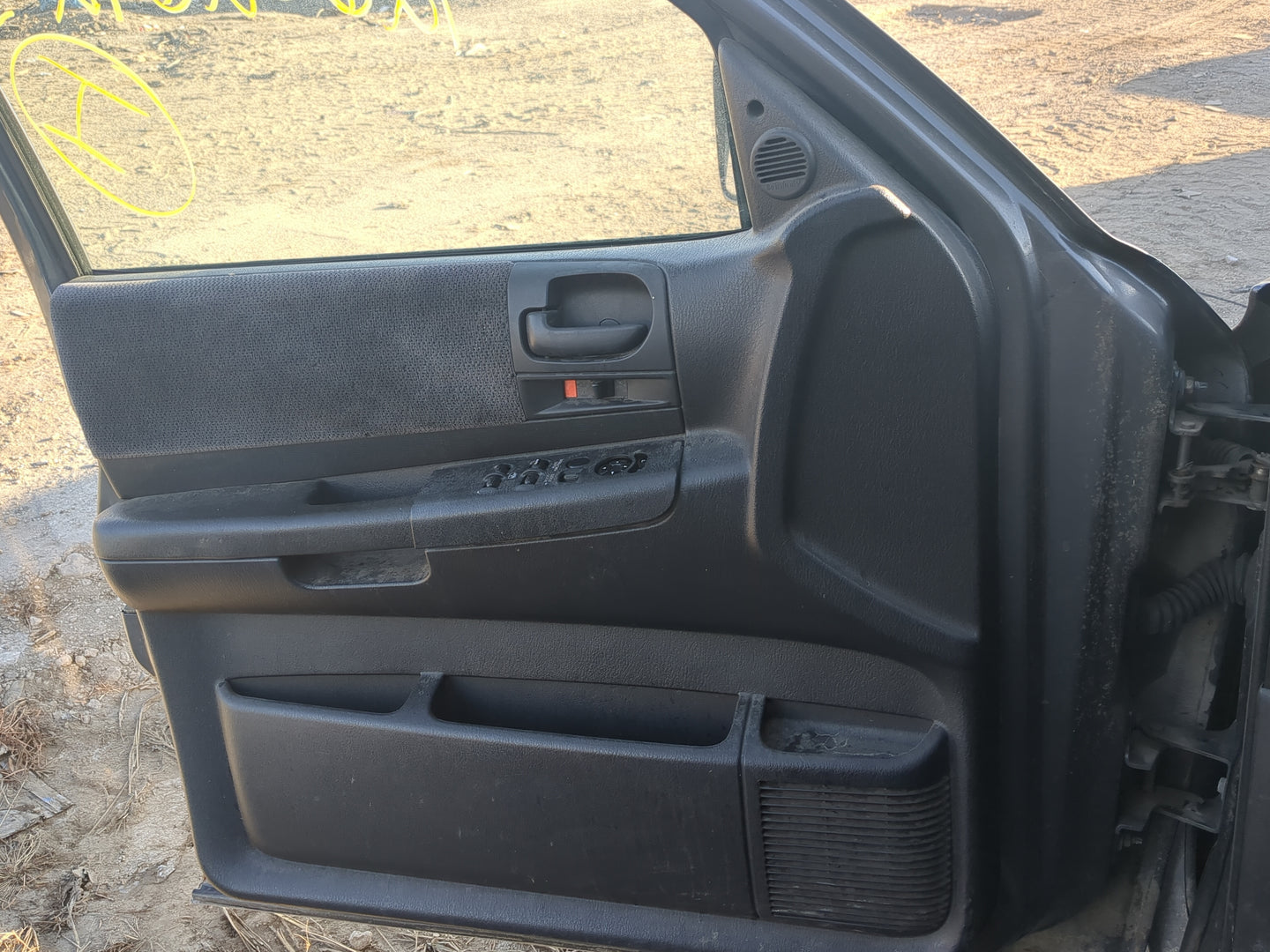 2003 Dodge Dakota Front Left Driver Interior Door Panel Trim - Oemusedautoparts1.com
