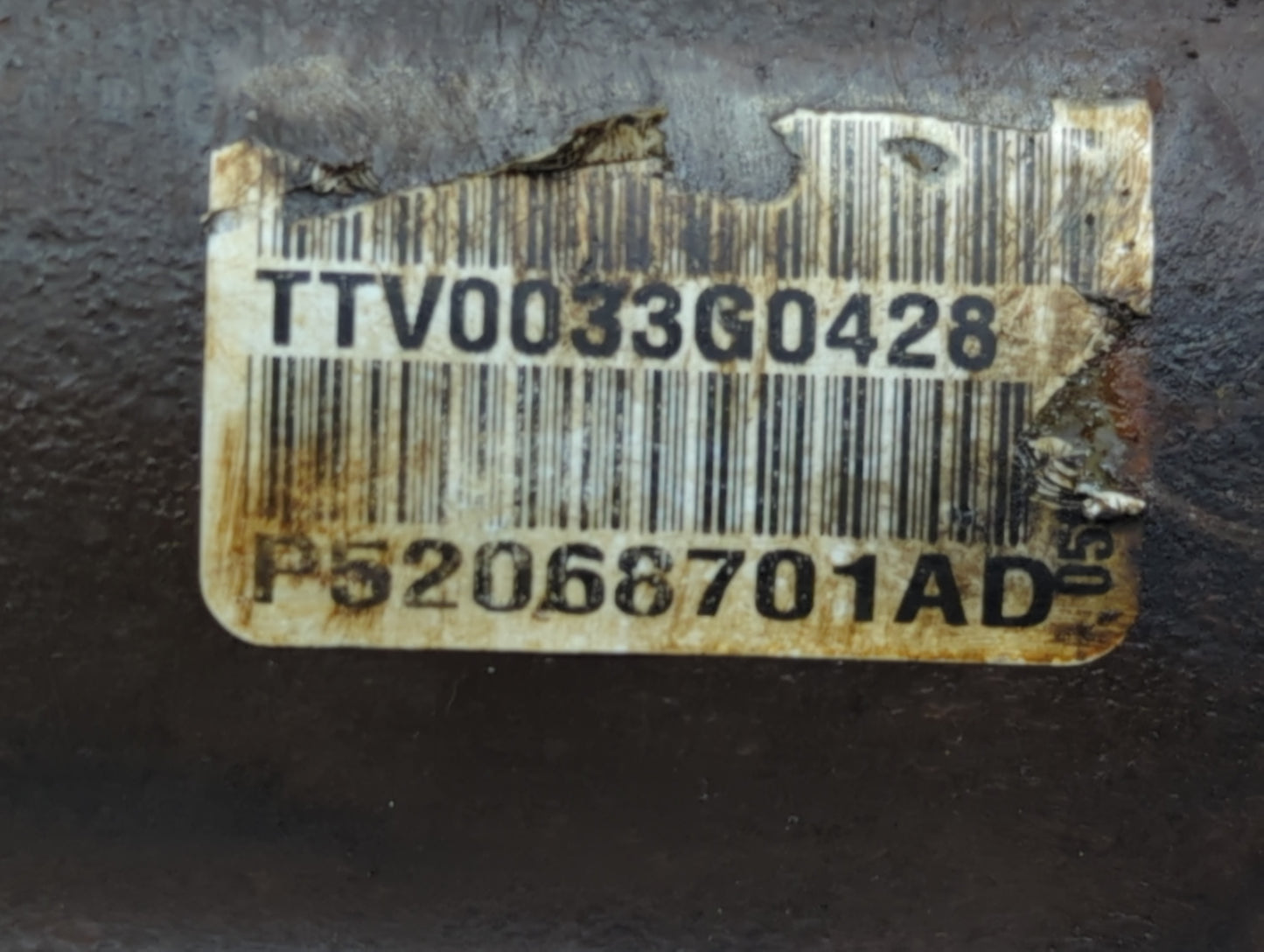 2001-2004 Dodge Dakota Axle Shaft Front Driver Cv C/v - Oemusedautoparts1.com