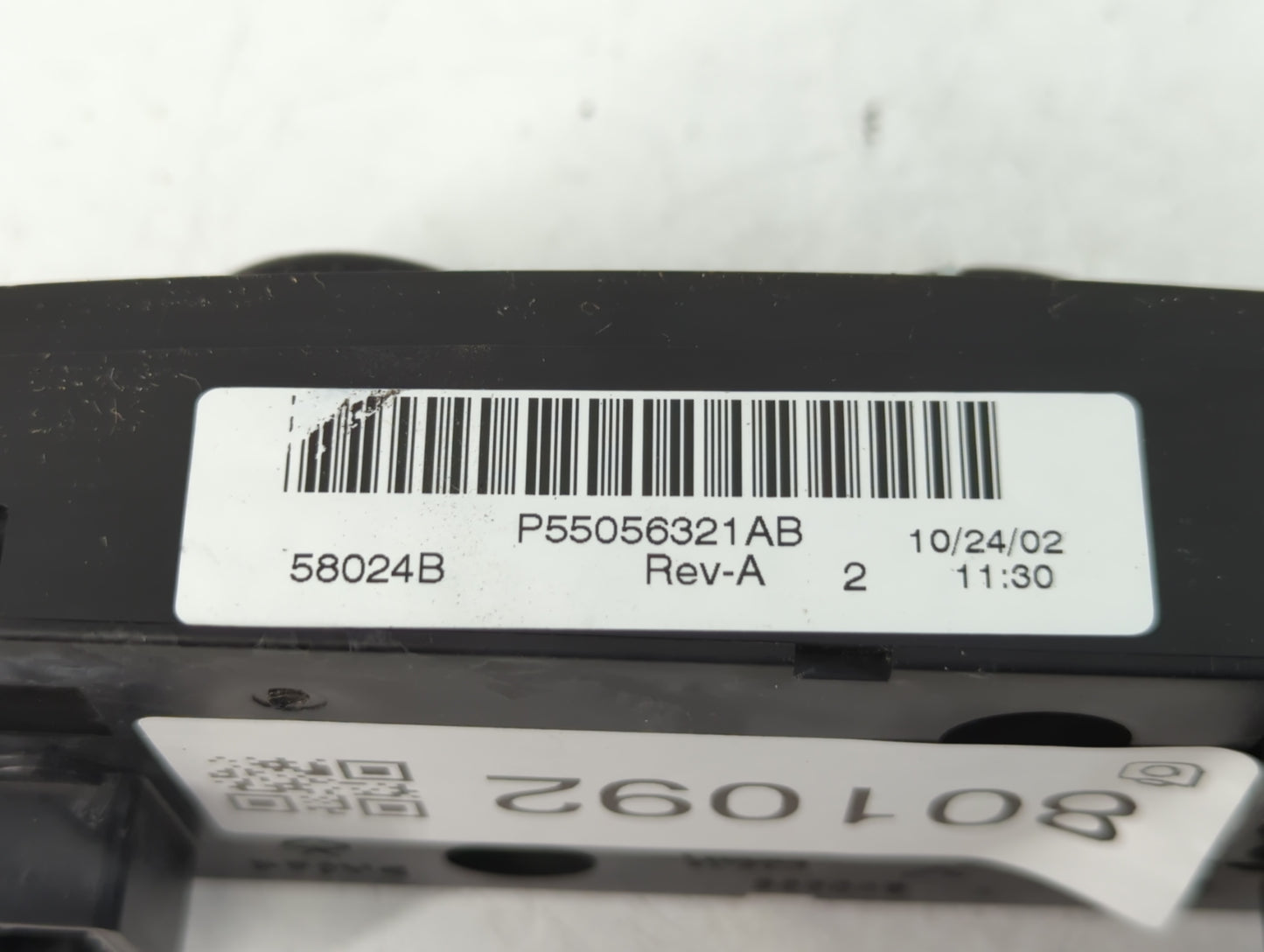 2003-2004 Dodge Dakota Climate Control Module Temperature AC/Heater Replacement Fits Fits 2003 2004 2005 OEM Used Auto Parts