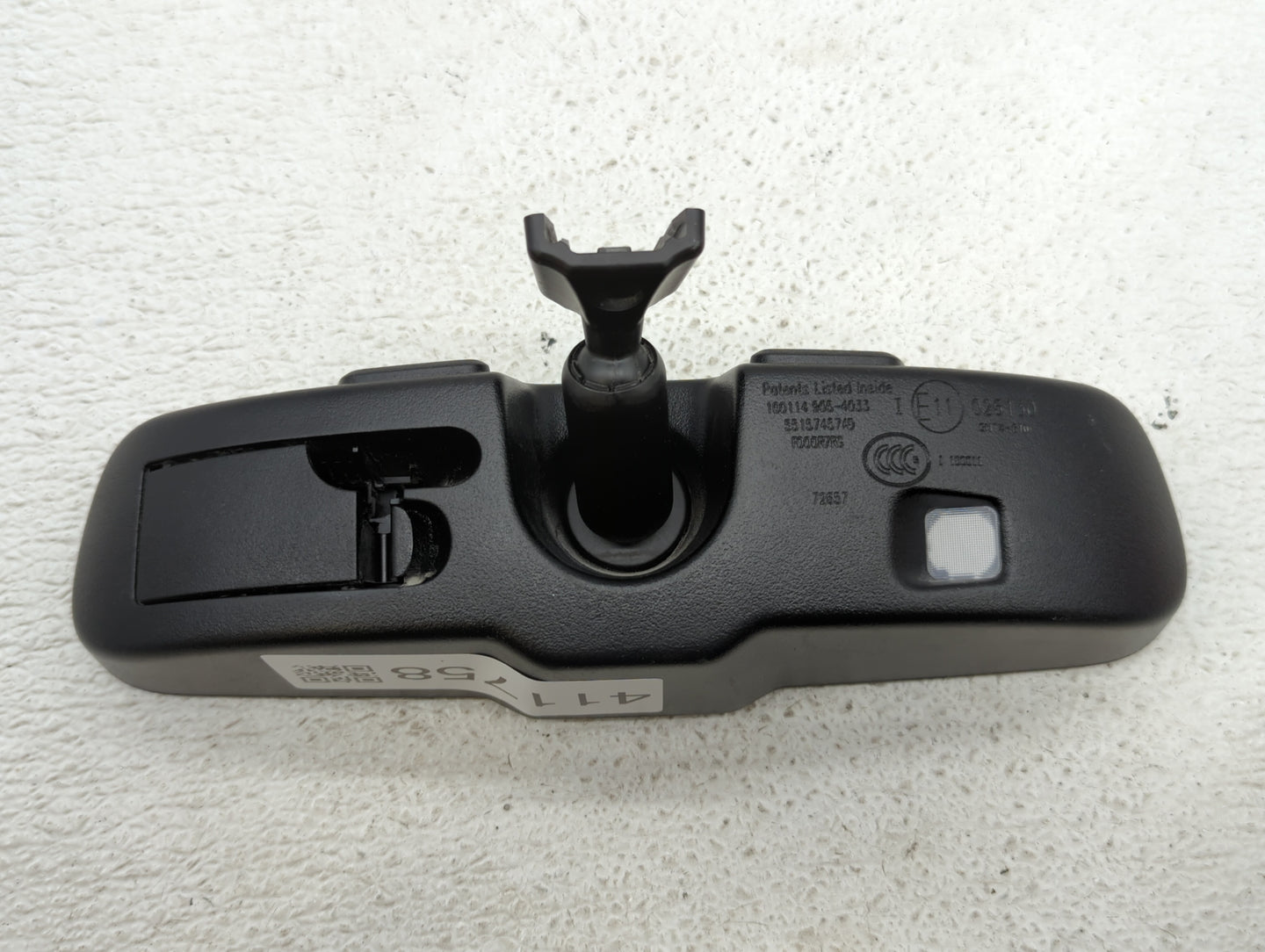 2003 Dodge Durango Interior Rear View Mirror Replacement OEM P/N:E11026130 Fits OEM Used Auto Parts - Oemusedautoparts1.com