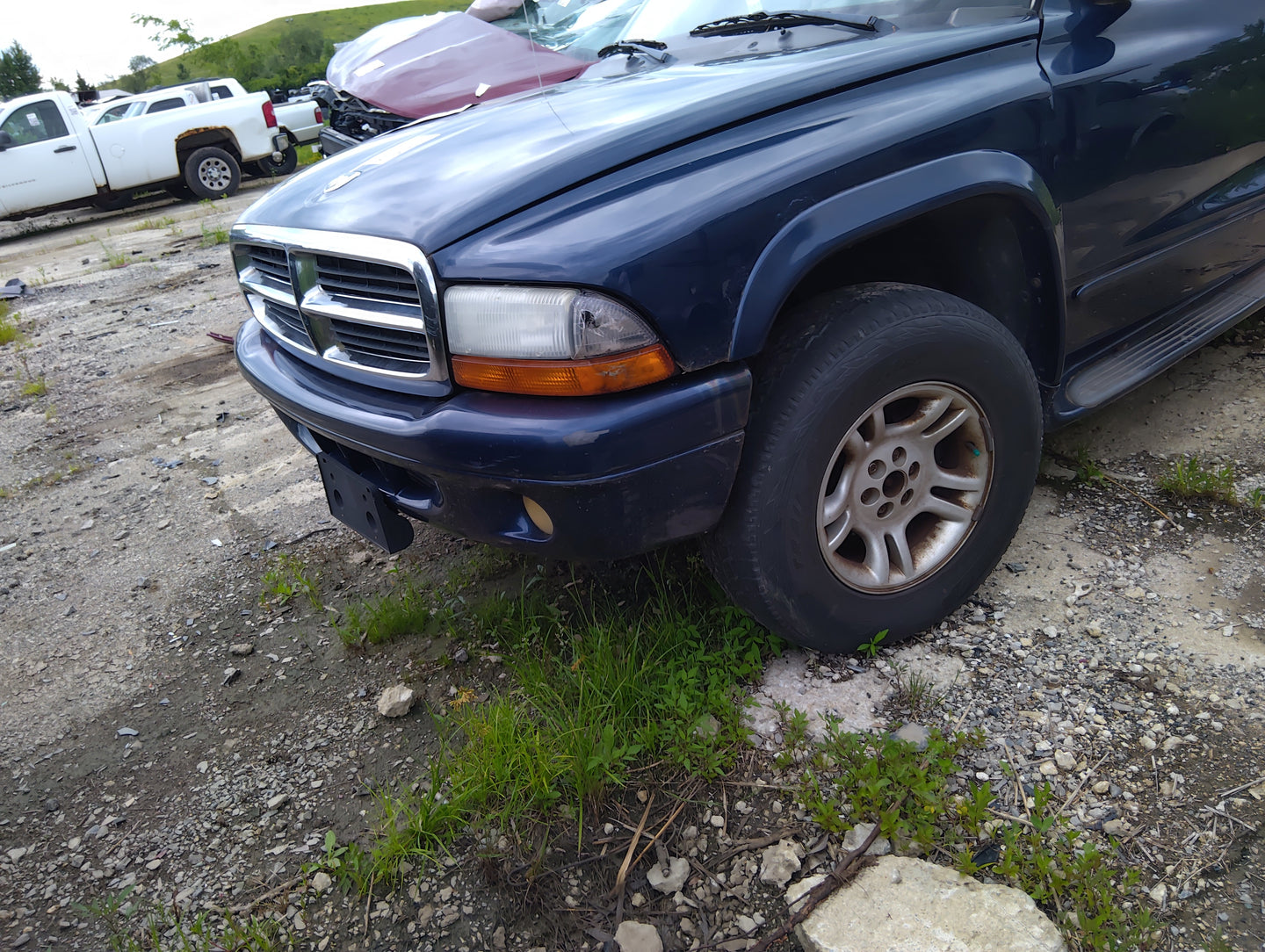2001-2003 Dodge Durango Front Bumper - Oem - Oemusedautoparts1.com