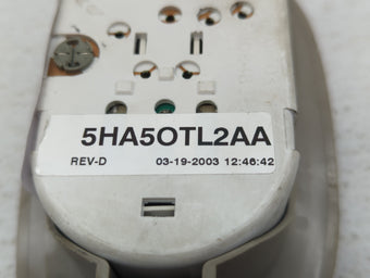 compare product 2001-2003 Dodge Durango Climate Control Module Temperature AC/Heater Replacement P/N:5HA50TL2AA P55056249AD Fits OEM Used Auto Parts