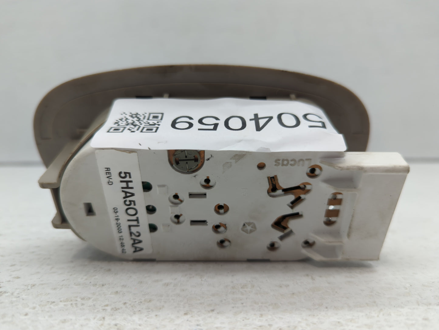 2001-2003 Dodge Durango Climate Control Module Temperature AC/Heater Replacement P/N:5HA50TL2AA P55056249AD Fits OEM Used Au