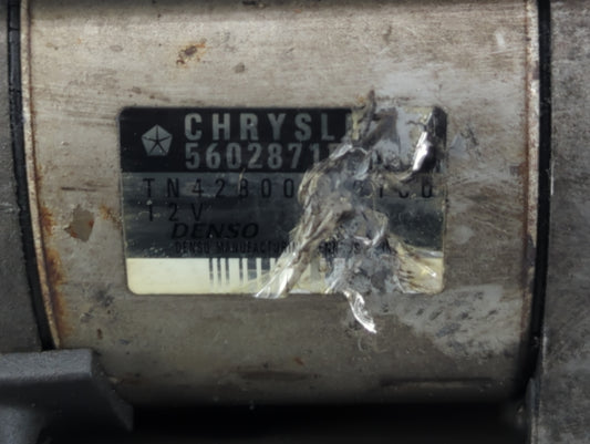 2002-2003 Dodge Durango Car Starter Motor Solenoid OEM Fits Fits 2002 2003 2004 OEM Used Auto Parts