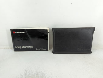 compare product 2003 Dodge Durango Owners Manual Book Guide P/N:81-326-0335 OEM Used Auto Parts