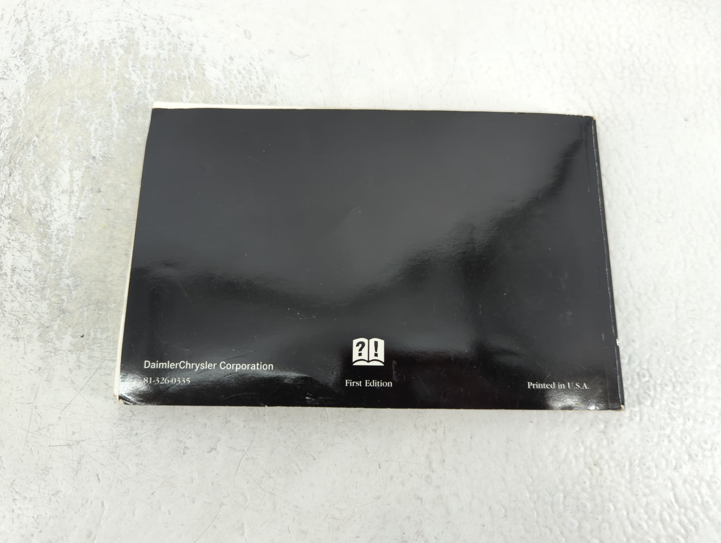 2003 Dodge Durango Owners Manual Book Guide P/N:81-326-0335 OEM Used Auto Parts - Oemusedautoparts1.com