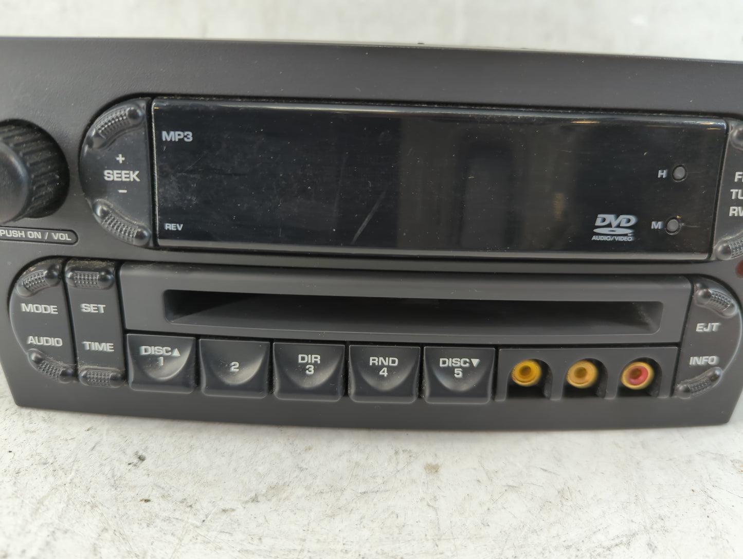 2003 Dodge Durango Radio AM FM Cd Player Receiver Replacement Fits Fits 2004 2005 2006 2007 2008 2009 2010 OEM Used Auto Par